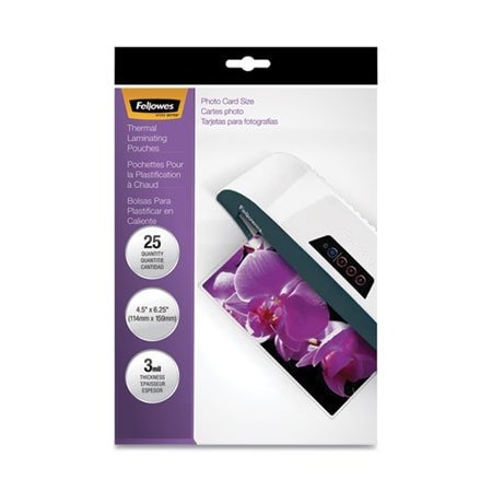 Fellowes POUCH;PHOTO;3MIL;4.5 X 6.25 5208301